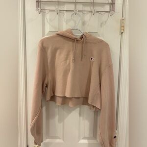 Women’s Champion cropped hoodie